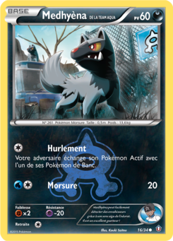 Medhyèna de la Team Aqua 16/34