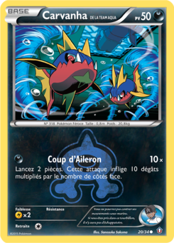 Carvanha de la Team Aqua 20/34