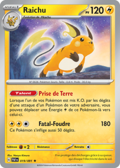 Raichu 019/091