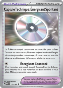 Capsule Technique : Énergisant Spontané 179/182