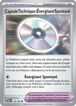 Capsule Technique : Énergisant Spontané 179/182
