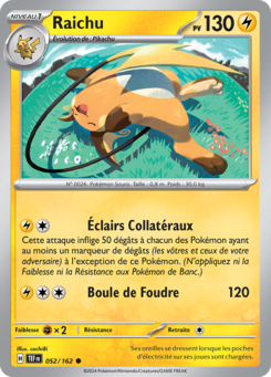 Raichu 052/162