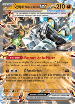 Ogerpon Masque de la Pierre ex 112/167