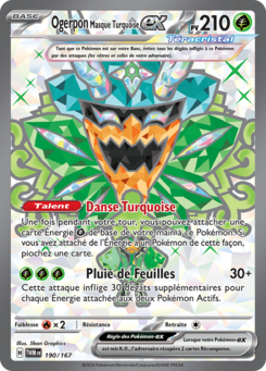 Ogerpon Masque Turquoise ex 190/167