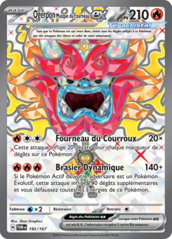 Ogerpon Masque du Fourneau ex 192/167