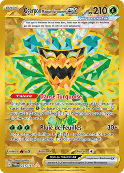 Ogerpon Masque Turquoise ex 221/167