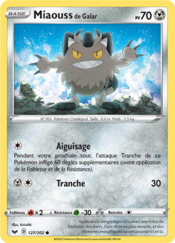 Miaouss de Galar 127/202
