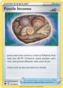 Fossile Inconnu 157/189