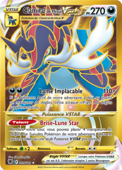 Clamiral de Hisui VSTAR 209/189