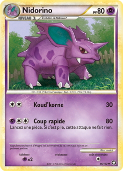 Nidorino 46/102