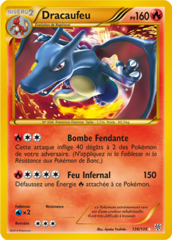 Dracaufeu 136/135