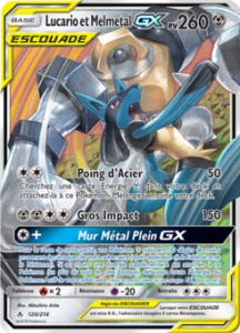 Lucario et Melmetal GX 120/214