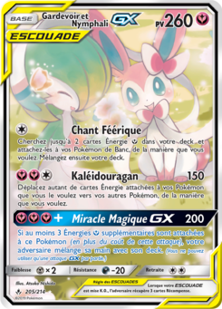Gardevoir et Nymphali 205/214