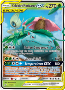 Celebi et Florizarre GX 1/181