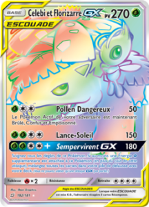 Celebi et Florizarre GX 182/181