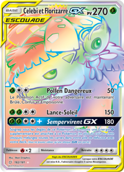 Celebi et Florizarre GX 182/181