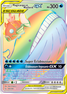 Magicarpe et Wailord GX 183/181