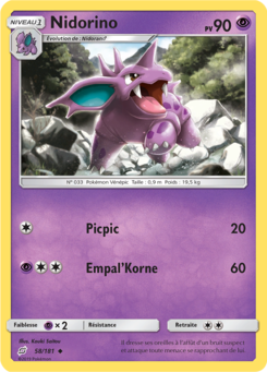 Nidorino 58/181
