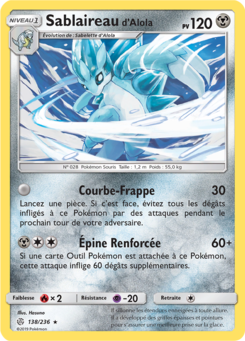 Sablaireau d'Alola 138/236