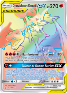 Dracaufeu et Roussil GX 251/236