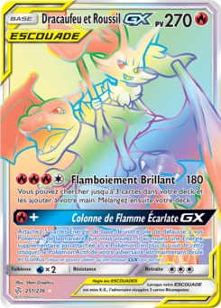 Dracaufeu et Roussil GX 251/236