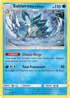Sablaireau d'Alola 20/145