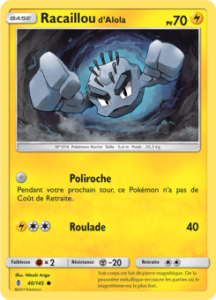 Racaillou d'Alola 40/145