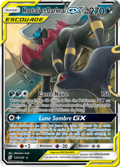 Noctali et Darkrai GX 125/236
