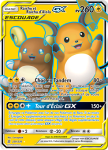 Raichu et Raichud'Alola 220/236