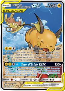 Raichu et Raichu d'Alola 221/236