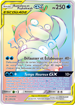 Ramoloss et Psykokwak GX 239/236