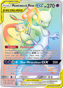 Mewtwo et Mew GX 242/236