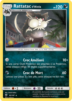 Rattatac d'Alola 82/147