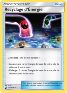 Recyclage d'Énergie 128/168