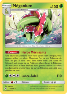 Méganium 8/214