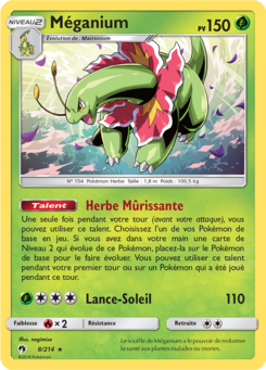 Méganium 8/214