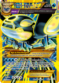 Méga Primo-Kyogre EX 96/98