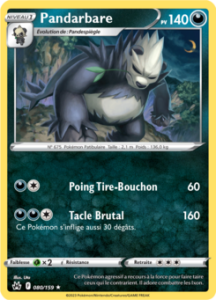 Pandarbare 080/159